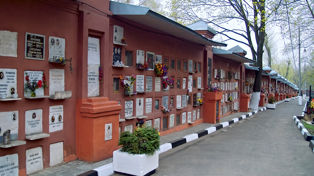 Колумбарий || Введенское кладбище, Москва | Vvedenskoe cemetery, Moscow